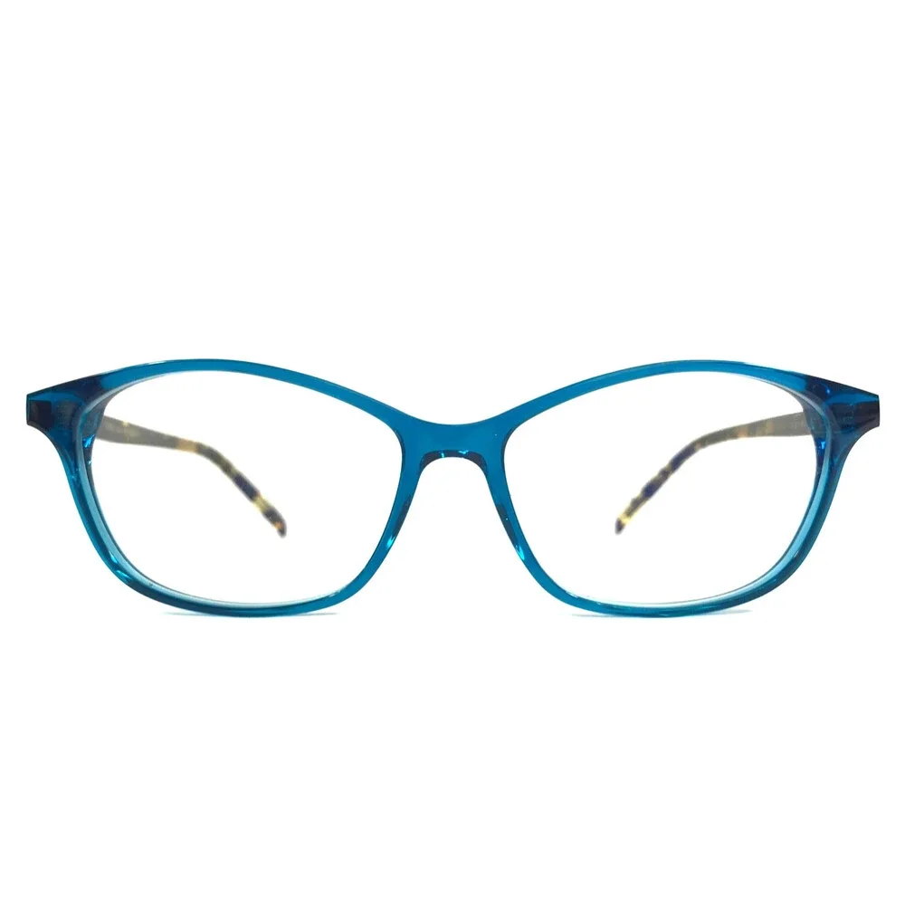 Tom Davies Eyeglasses Frames TD702 Col. 1929 Clear Blue Tortoise 53-15-140